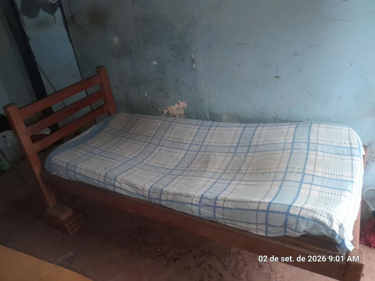 Cama Solteiro Madeira Maciça 