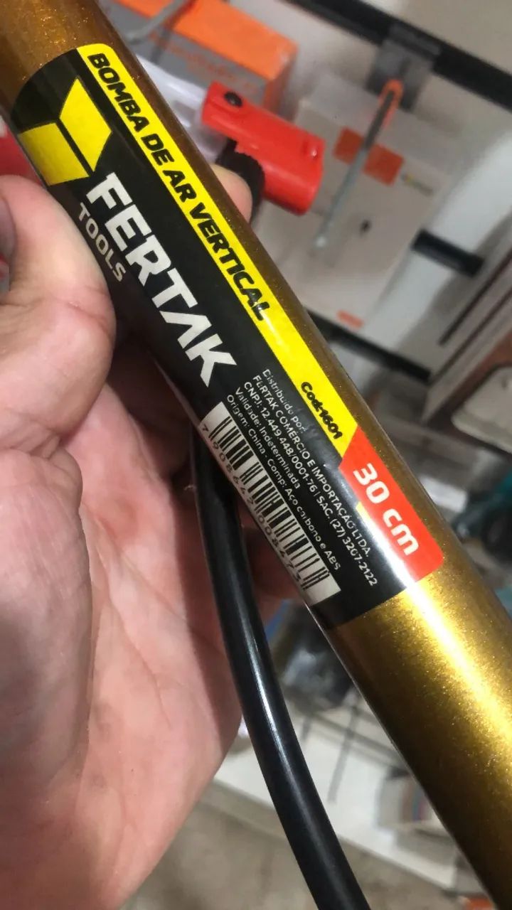 Bomba para encher Bola e Pneus de Bike - Foto 2