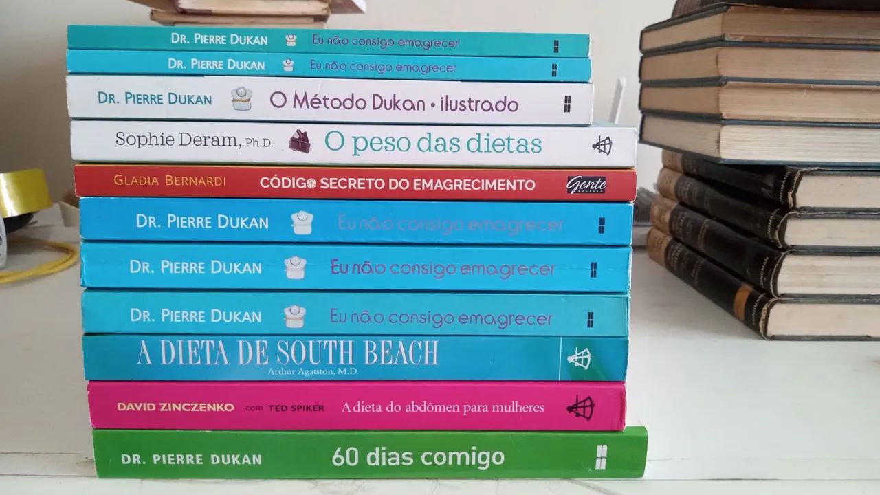 Livros de dieta vários autores 