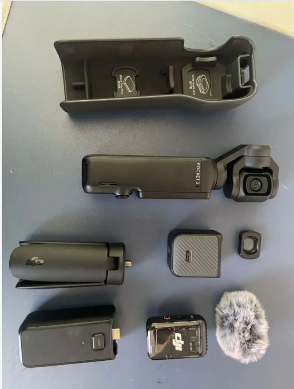 Câmera Dji Osmo Pocket 3 Creator Combo 4K Preto - Foto 4