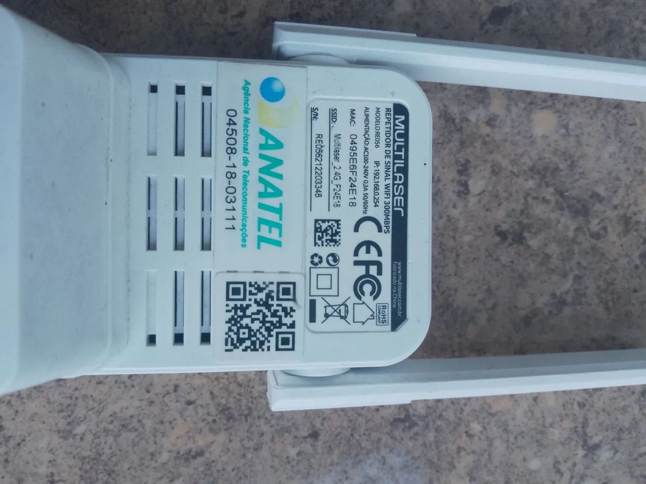 Repetidor de sinal multilaser 300 Mbps - Foto 3