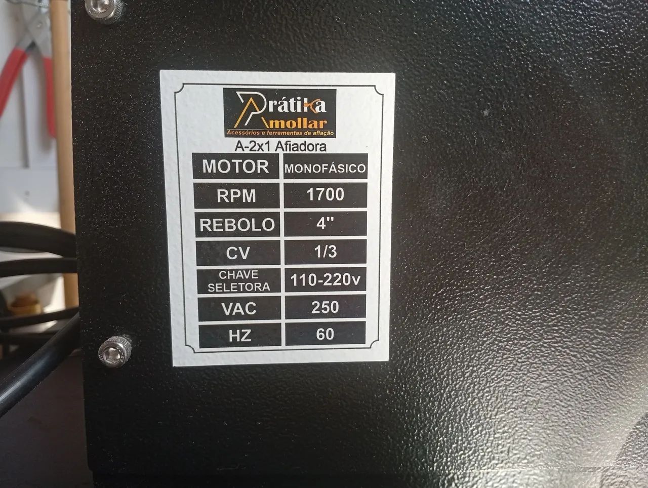 Máquina de afiar alicates de cutícula articulada 110v-220v - Foto 2