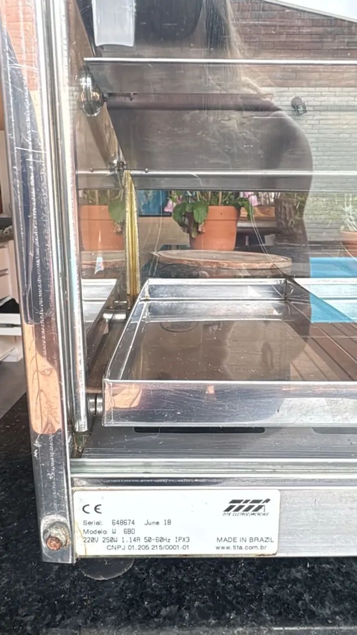 Estufa / vitrine aquecida para salgados, marca TITA - modelo W680 - Foto 3