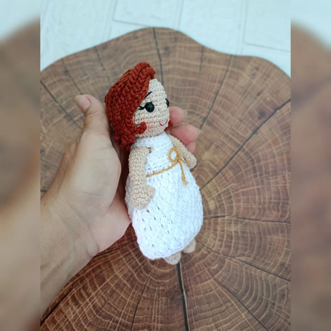 Bonequinha de crochê - Foto 2