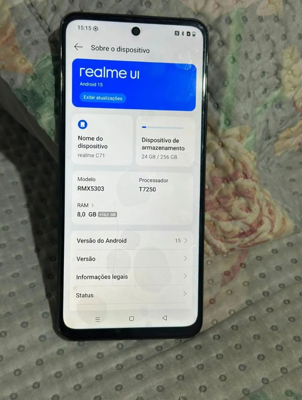 Realme C71  celular novo 