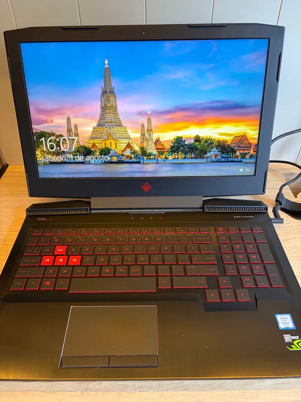 NOTEBOOK GAMER HP OMEN - i7 + GTX 1050 + SSD 1TB - Foto 2