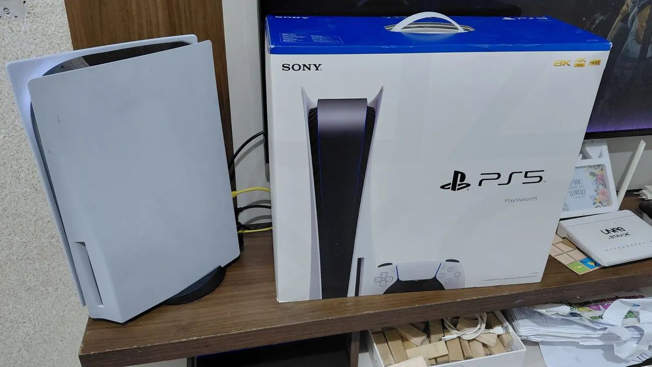 PLAYSTATION 5 1214-A 12X C/J ACEITO SÉRIES S + VOLTA  - Foto 4
