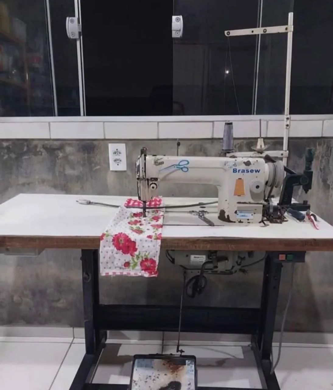 Reta industrial.funcionando perfeitamente