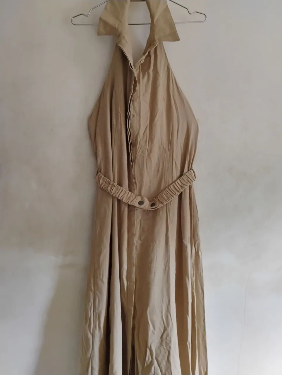 Vestido Bege Tam M