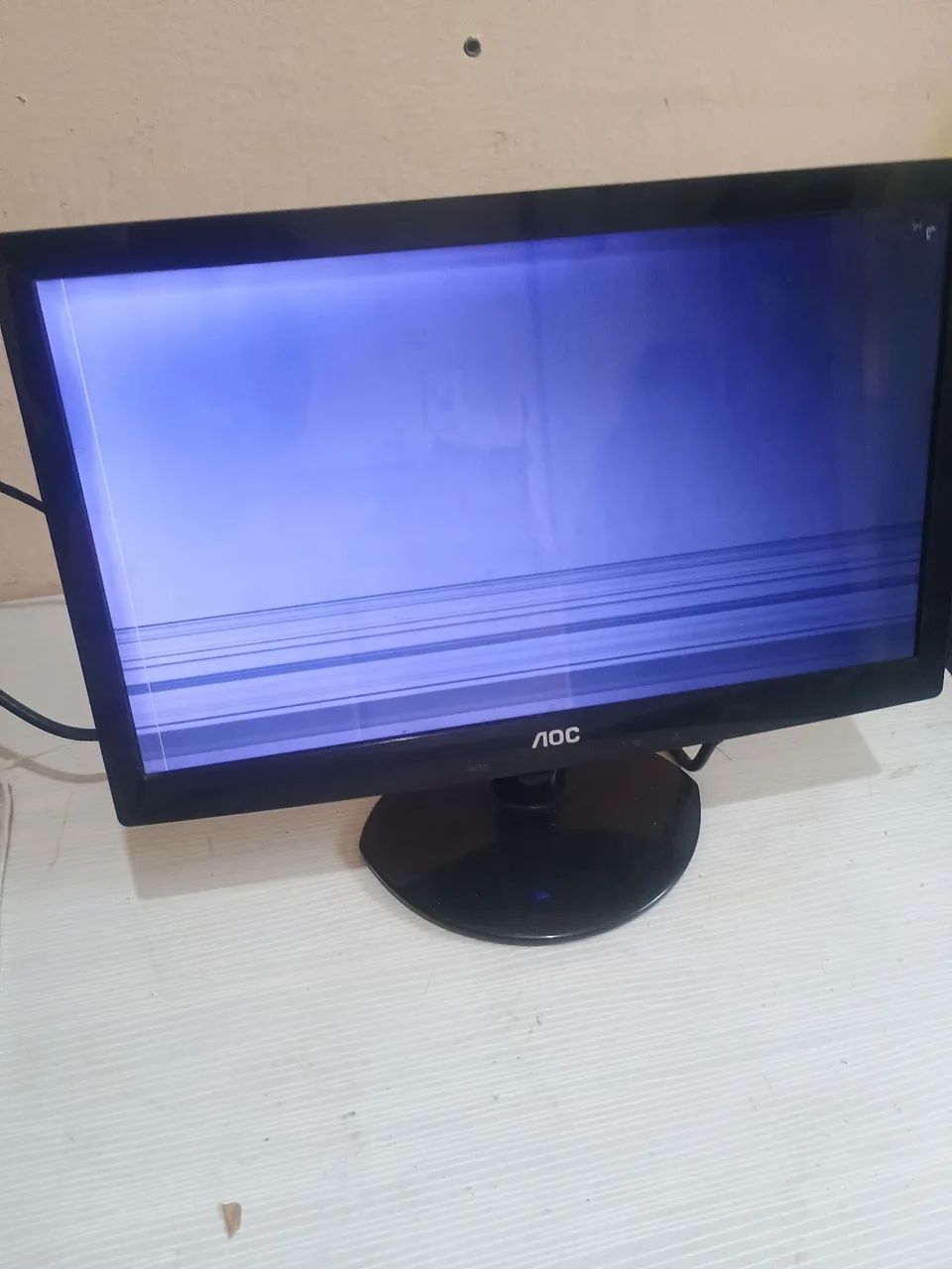 Monitor com defeito 
