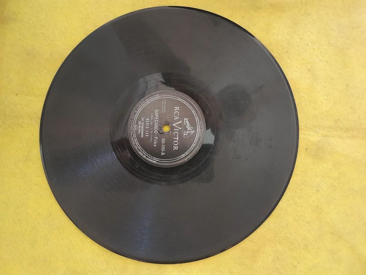 DISCOS EM 78 ROTACOES GOMA LACA D3CADA DE 1940 - Foto 5