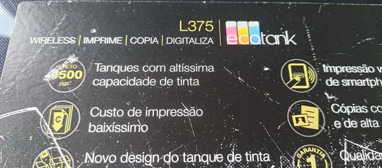 Impressora Epson wifi L375 - Foto 3