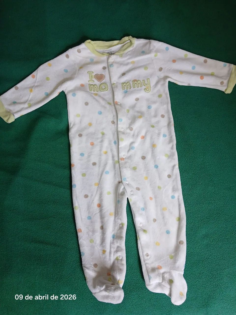 Macacão Carter's Tam. 7 a 9 meses