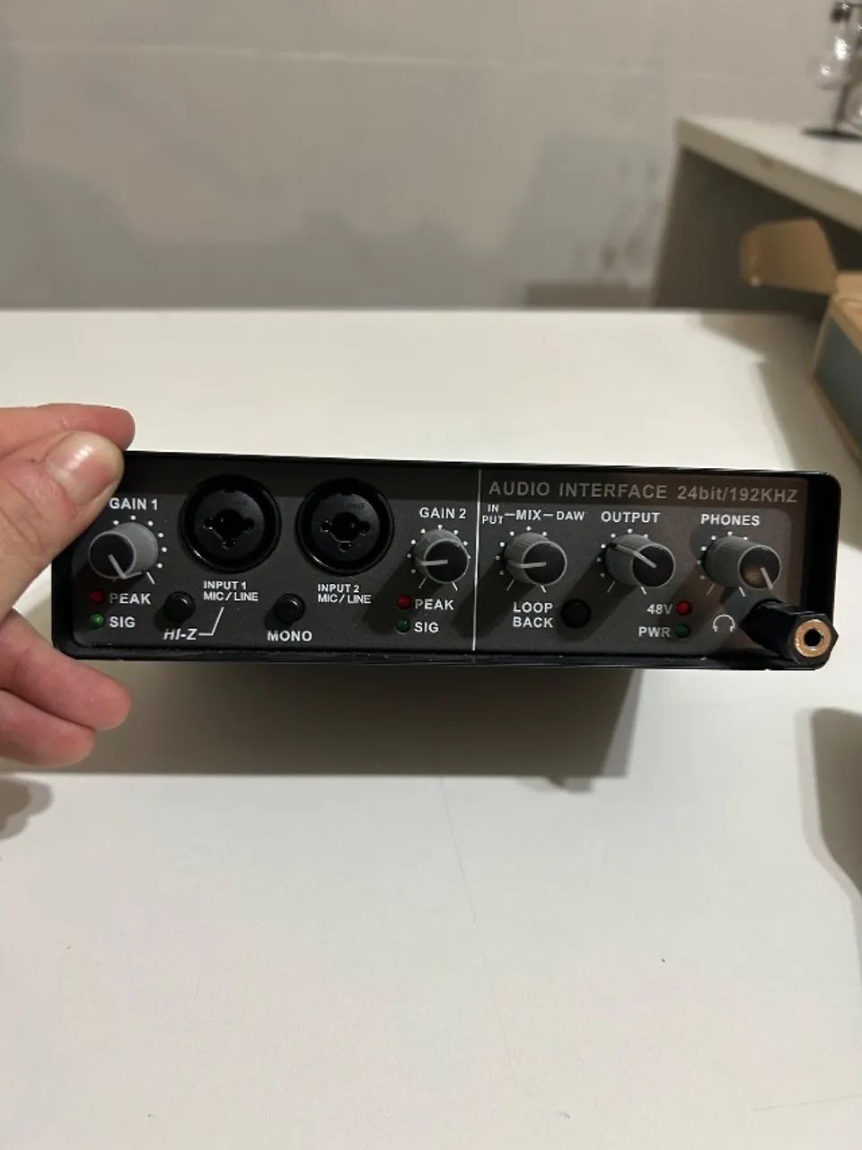 Interface de áudio  - Foto 4