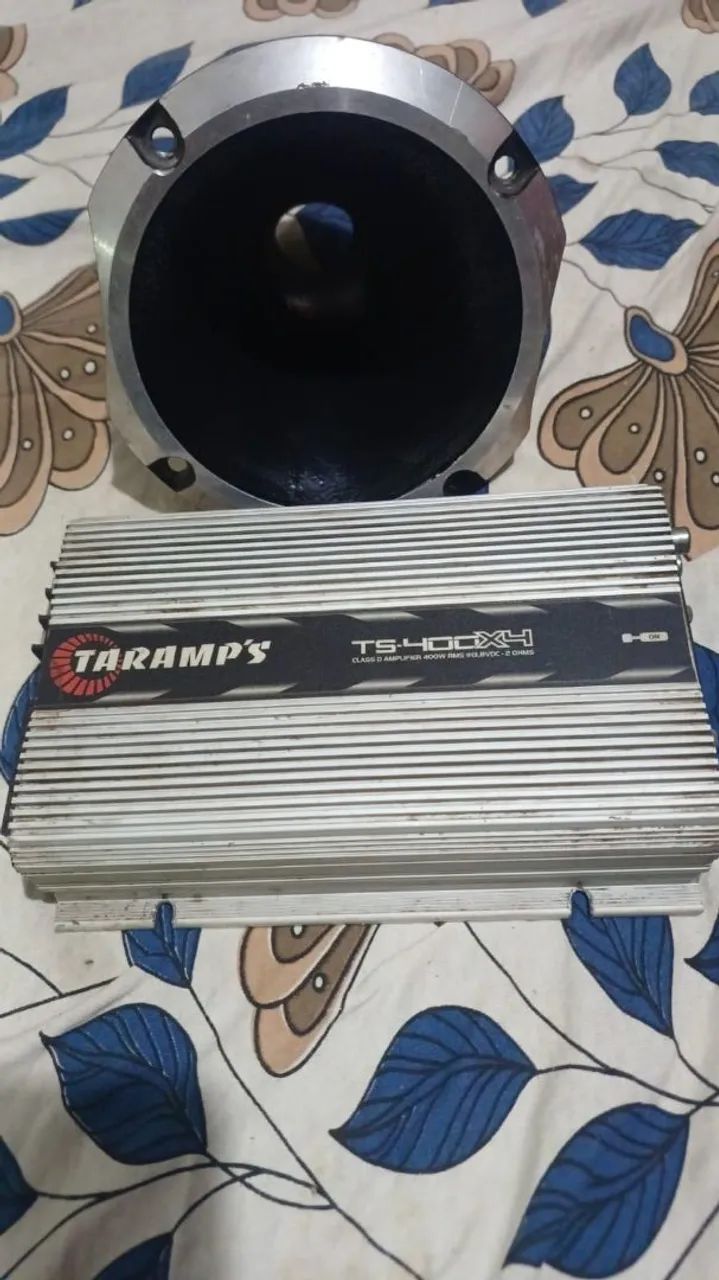 Vendo modulo 400 e 1 boca de corneta alumínio 