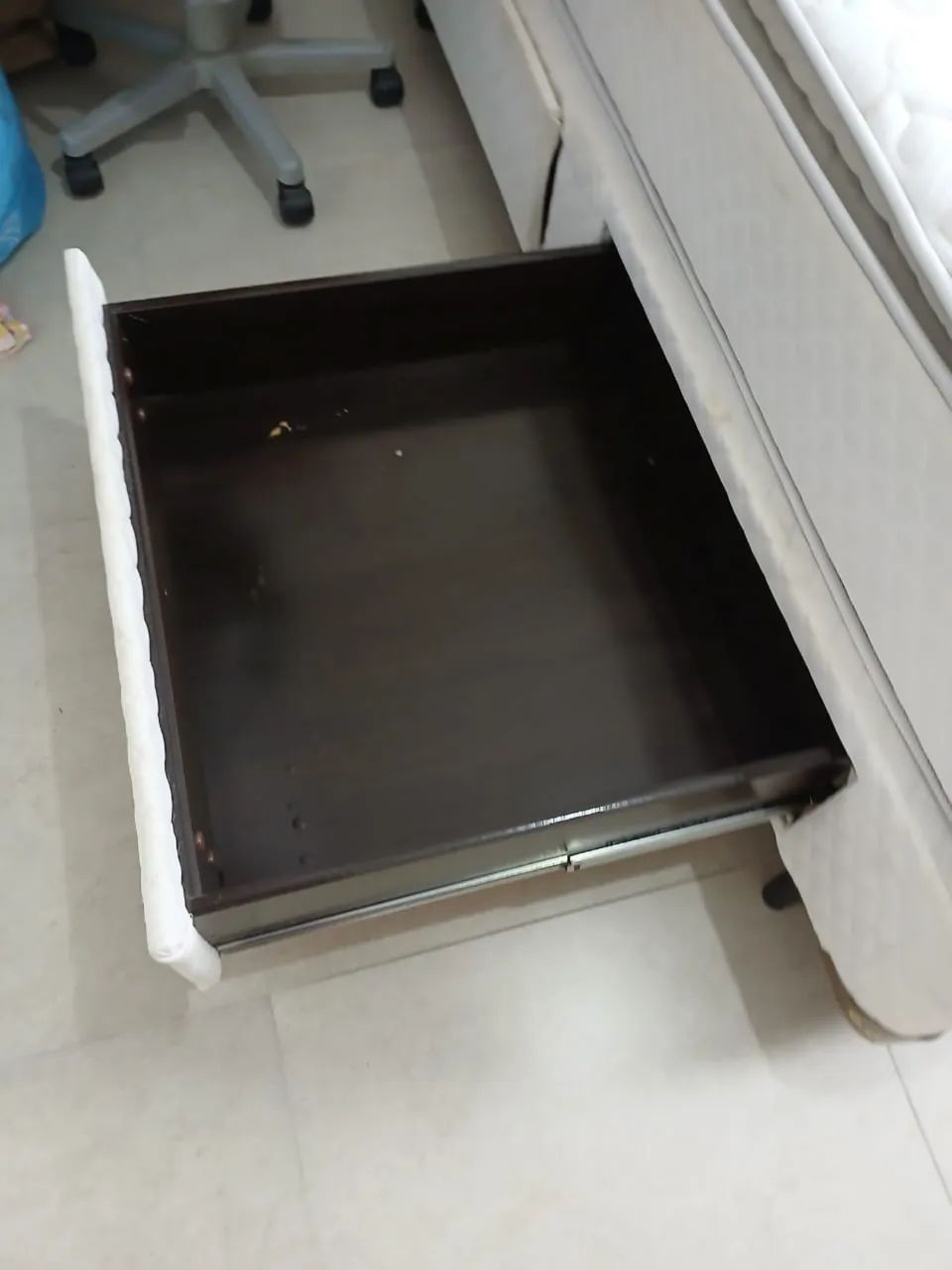 Base de Cama Queen bipartido com gavetas - Foto 2