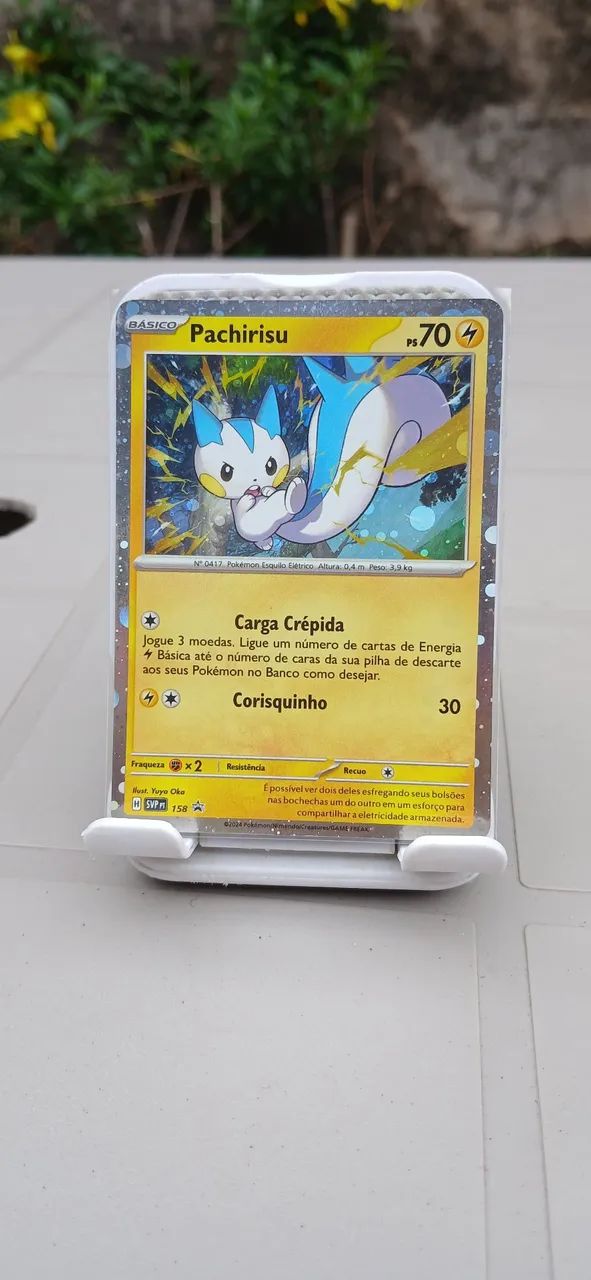Carta Pokemon Pachirisu - Foto 3
