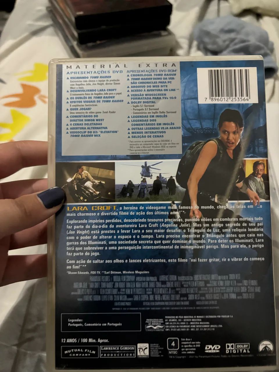 dvd lara croft tomb raider - Foto 2