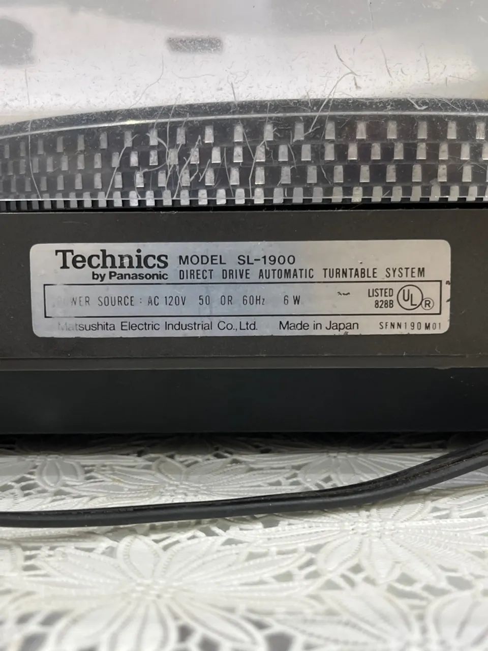 Technics SL-1900 direct drive toda automática  - Foto 5