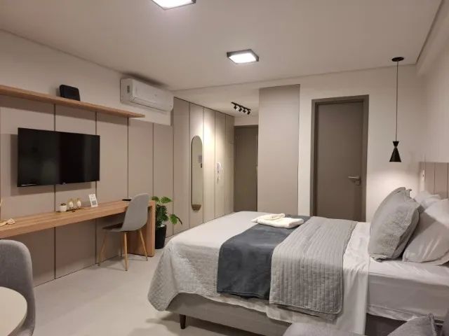 FLAT 100% MOBILIADO EM BOA VIAGEM LOCAÇÃO ANUAL  - Foto 4