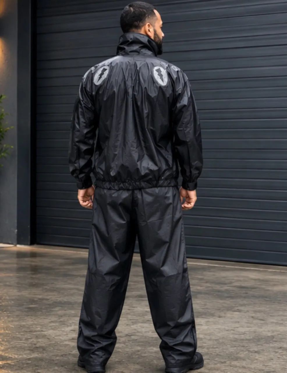 Capa de chuva MOTOQUEIRO FLEXÍVEL (M/G) - Foto 2