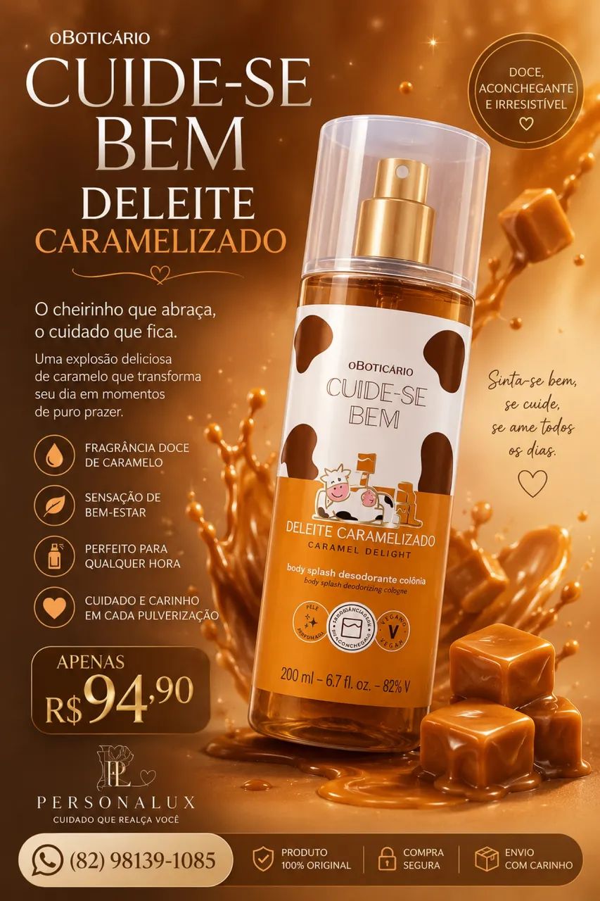 Body Splash Caramelizado