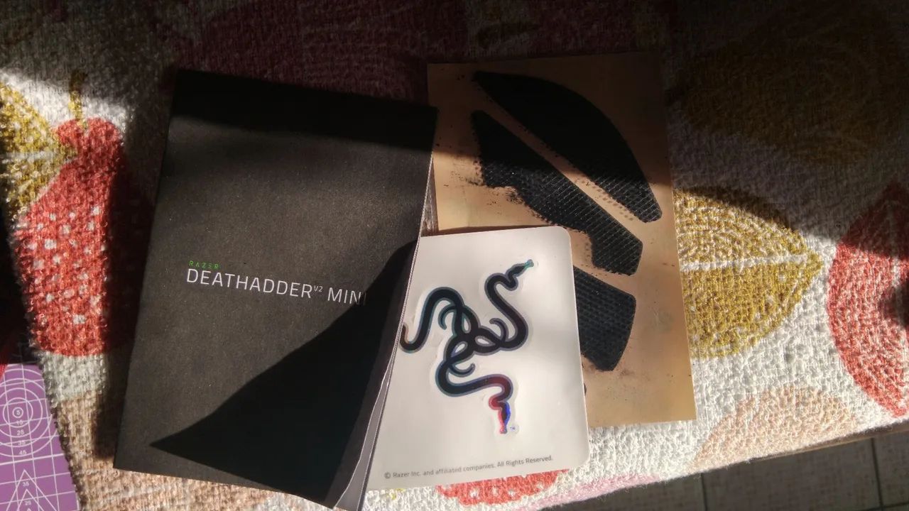 Razer Deathadder v2 MINI - Semi novo  - Foto 5