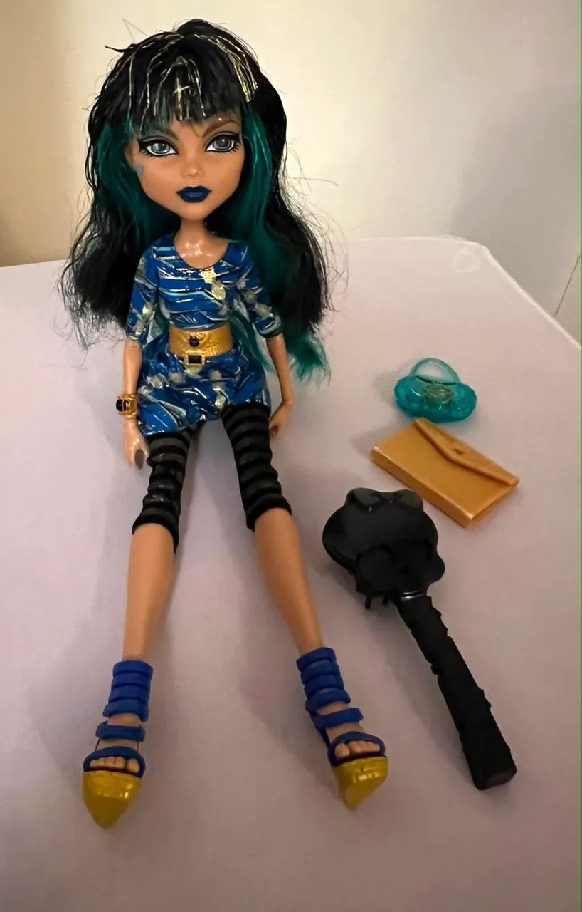 Boneca Monster High Cleo De Nile Picture Day G1 - Foto 5