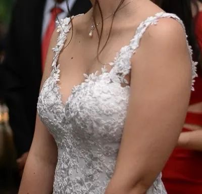 Vestido de noiva muito novo - Foto 4