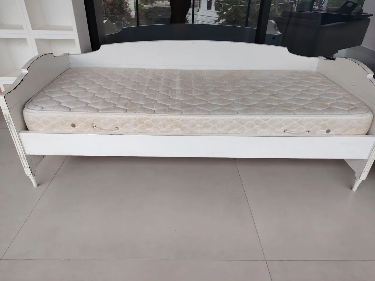 Cama solteiro com colchão.  - Foto 4