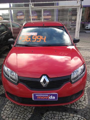 Renault logan autentique 1.0 12v 2017/2018 completo