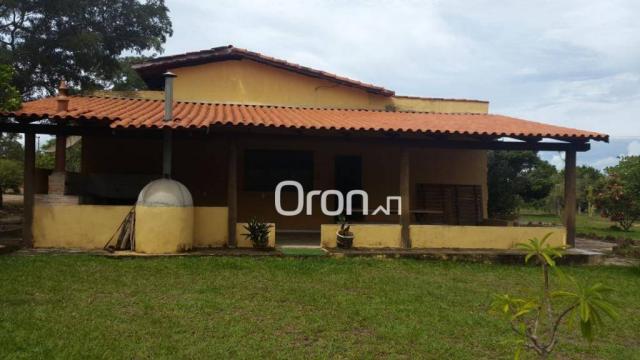 Chácara com 5 dormitórios à venda, 98275 m² por r$ 800.000,00 - zona rural - caldas novas/