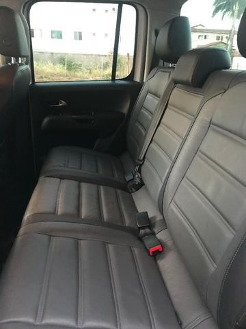 Amarok Highline CD 2.0 16v tdi 4X4 aut.- ano 2018 -único dono - Foto 10