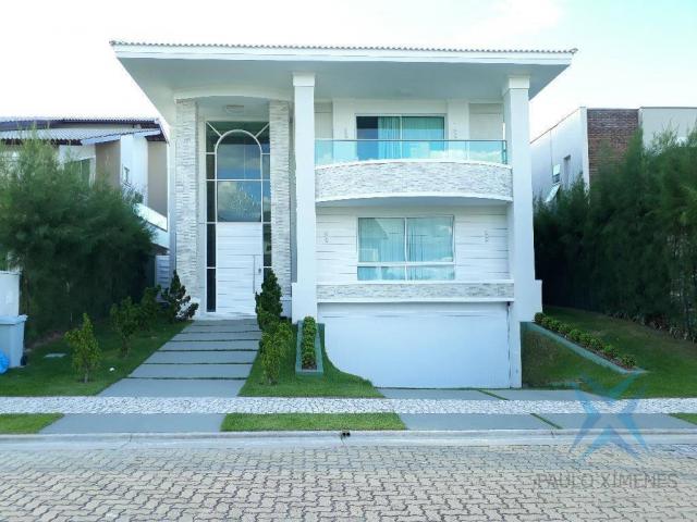 Casa residencial à venda, Condomínio Alphaville Fortaleza Residencial, Eusébio - CA0219.