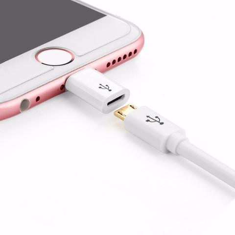 Adaptador Iphone Macho Para Mini Usb Fêmea