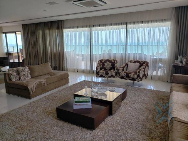 Apartamento alto padrão para alugar, 550 m² por r$ 20.000/mês - meireles - fortaleza/ce - Foto 9