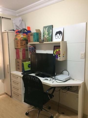 Sobrado localização privilegiada, semi-mobiliado, 3 quartos (1 suíte) + escritório/quarto - Foto 17