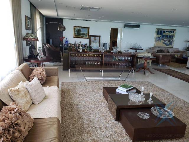 Apartamento alto padrão para alugar, 550 m² por r$ 20.000/mês - meireles - fortaleza/ce - Foto 8