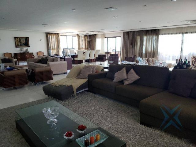 Apartamento alto padrão para alugar, 550 m² por r$ 20.000/mês - meireles - fortaleza/ce - Foto 12