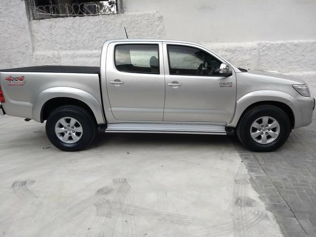Hilux CD srv 3.0 D4-D 4X4 2013* Automatica* Couro* Protetor* Capota* Estribo* Pn.Novos - Foto 3