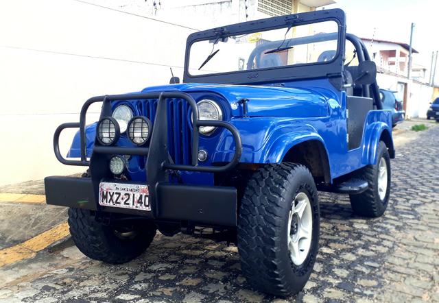 Jeep Willys 4x4 (fibra) 1978 com DH e GNV - Foto 6