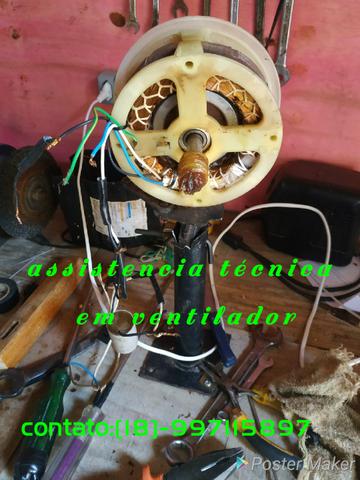 Assistencia técnica de ventilador