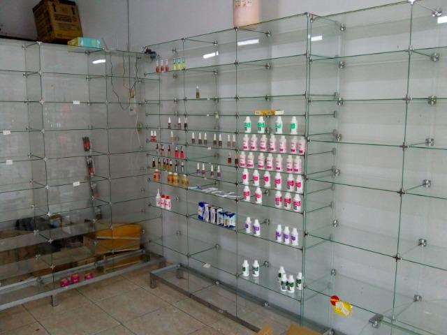 Prateleiras de Vidro
