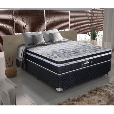 Cama Box Casal Gazin São João Molas Ensacadas - 138x188x65