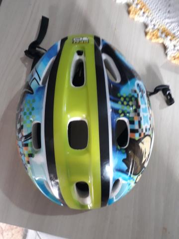 Vendo capacete infantil bicicleta - Foto 2
