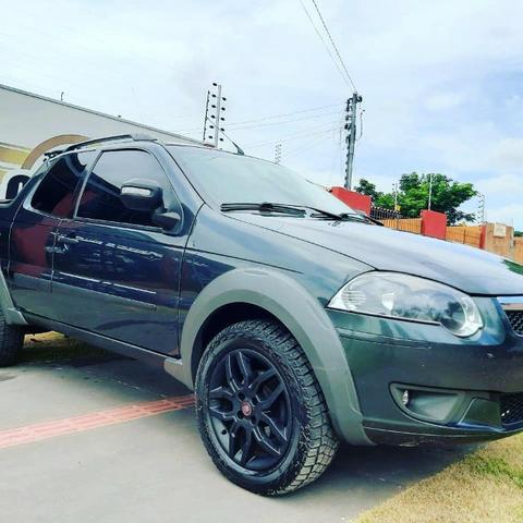 Fiat Strada 2015 1.6 16v Trekking cabine. Dupla Flex 3portas - Foto 5