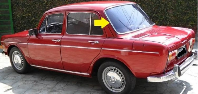 Borracha Vigia vw 1600 Zé Caixão Modelo Utiliza Friso - Foto 4