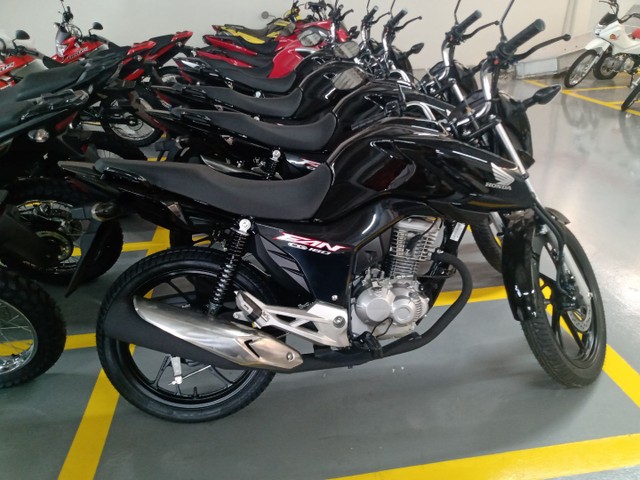 FAN 160 PRETA HONDA 2022