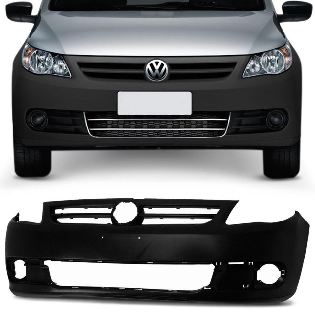 Parachoque Dianteiro Gol Voyage Saveiro G5 2009 2010 2011 2012 Preto 