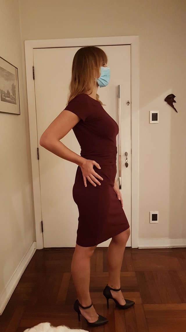 Vestido Sacada Tam M Stretch  - Foto 3